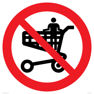 P925 Prohibition: No standing in trolley